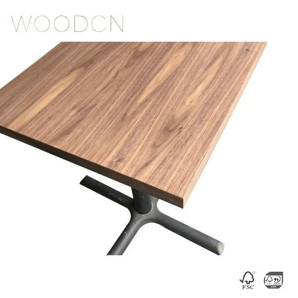 Dining Table Black Walnut Veneer Coffee Table Factory