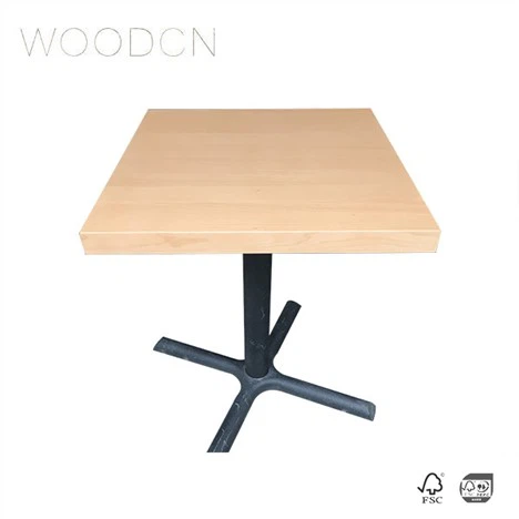 Meja Kopi Veneer Kayu Beech