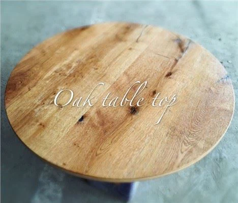 Meja Makan Veneer Kayu Ek Putih