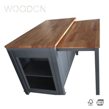 Bagian Atas Kabinet Blok Jagal Kayu Ek