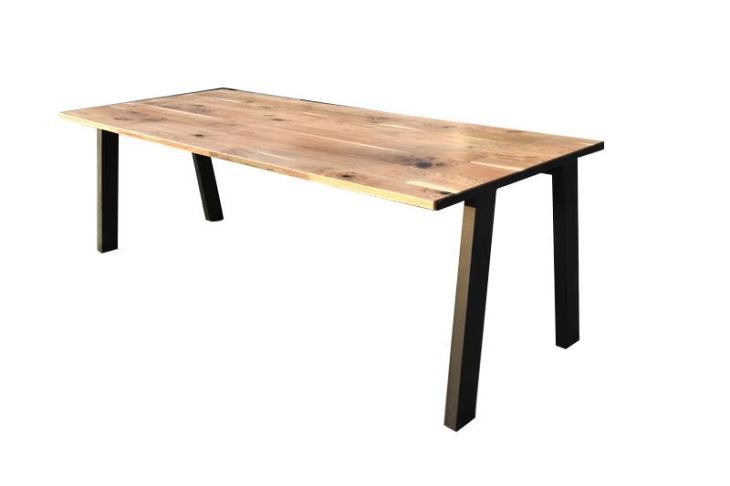Veneer Beech Wood Dining Table