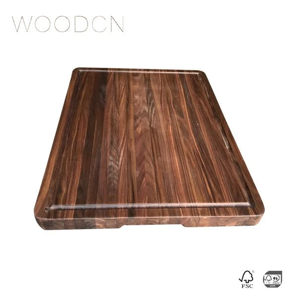 Papan Pemotong Kayu Walnut Hitam