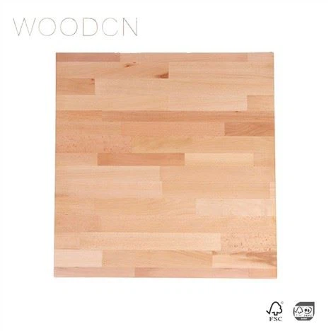 Meja Makan Kayu Beech Kayu Solid Butcher Block TOP