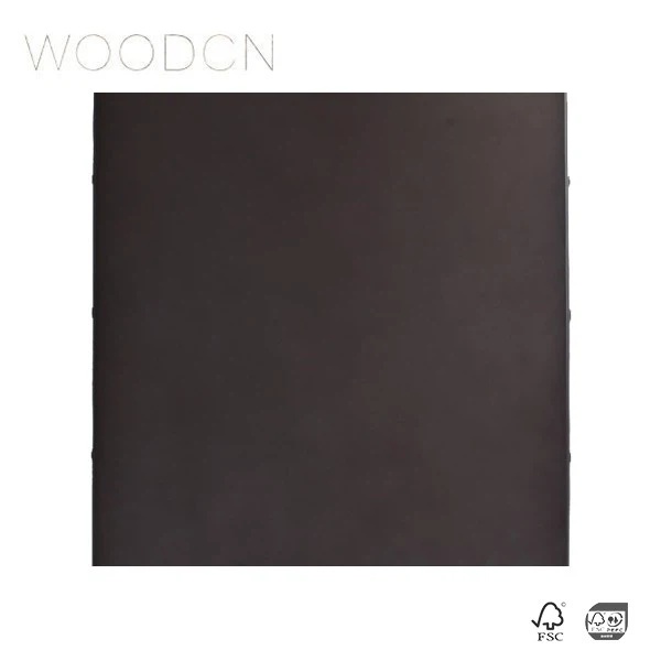 Veneer Walnut Wood Leather Dining Table Top