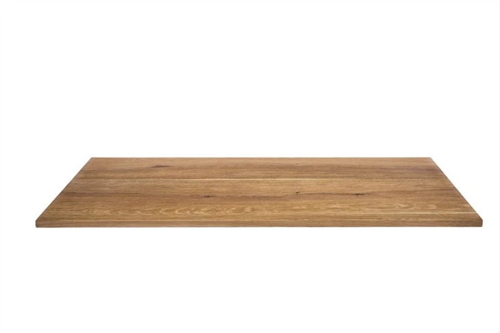 Atasan Meja Kayu Ek Putih Veneer