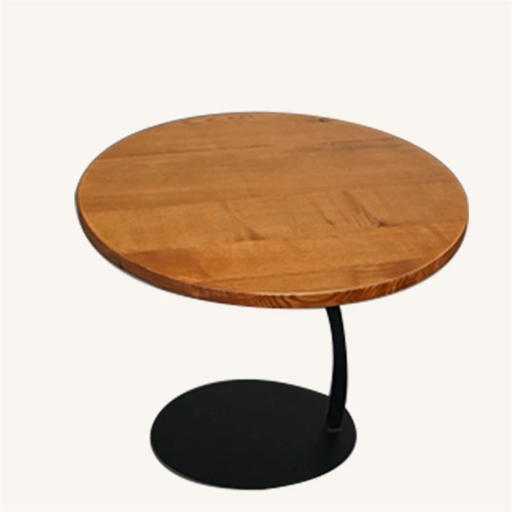 Solid Ash Wood Coffee Table Top in Cherry Color Supplier high quality