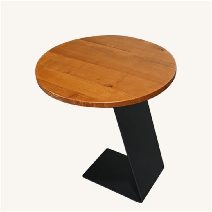 Solid Ash Wood Coffee Table Top in Cherry Color Supplier price
