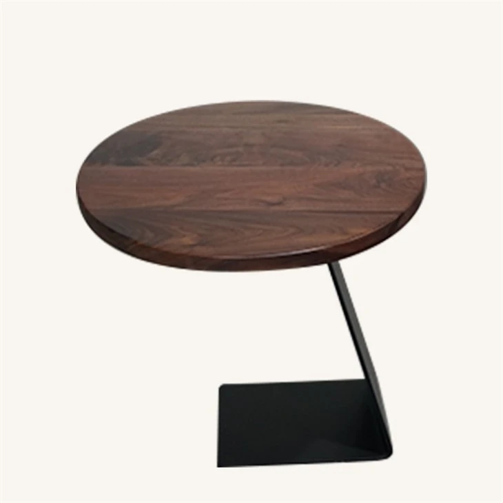 Solid NA Walnut Restaurant Coffee Table Supplier price
