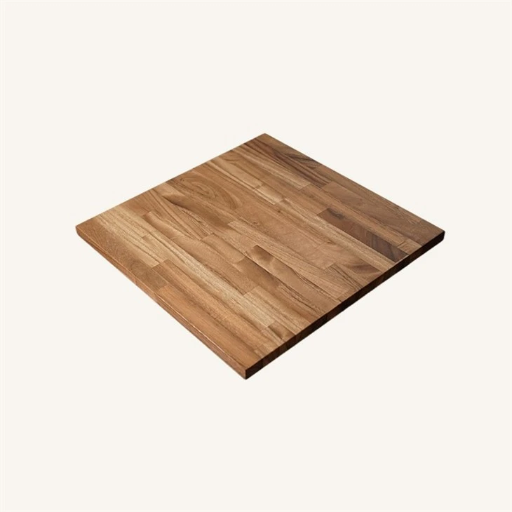Solid SA Walnut Butcher Block Coffee Table Natural Color Supplier factory