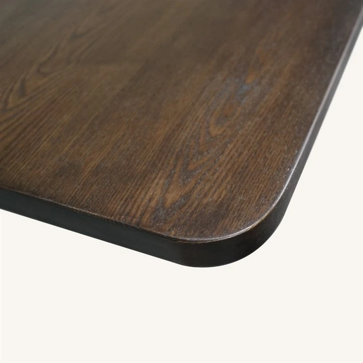 Solid White Oak Coffee Tables in Walnut Color